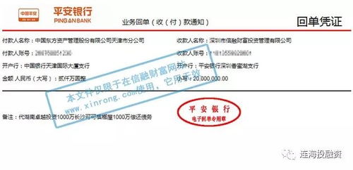 首单 国有资产管理公司代偿p2p逾期借款